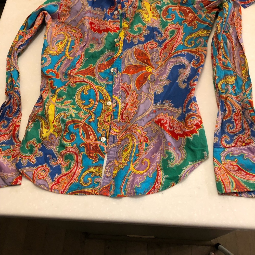 Ralph Lauren Shirt With Matching Bralette